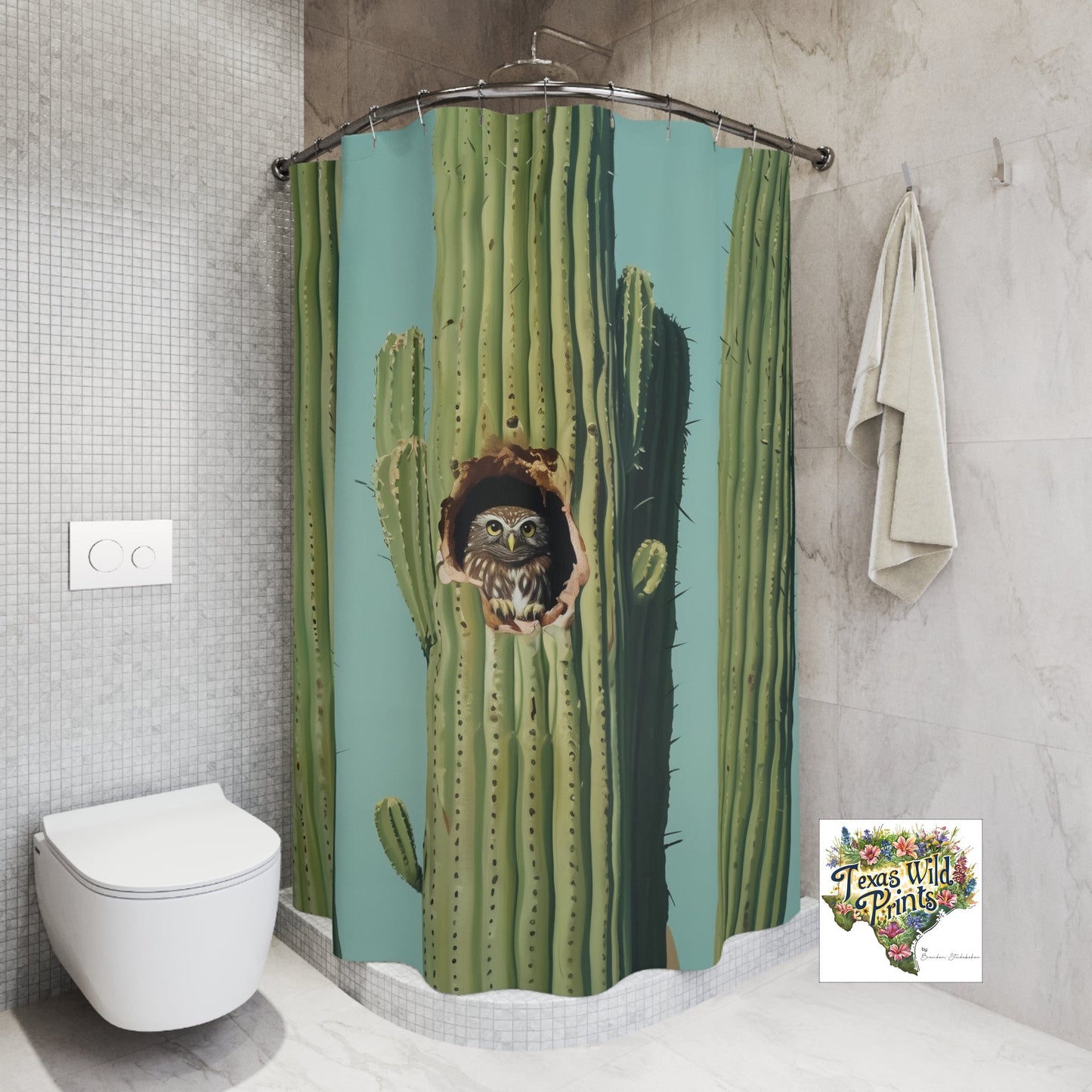 Indian Inspired Custom Southwestern Shower Curtain Ancient Cliff Dwelling Art MTO 71x74 Fabric Rustic Bathroom Decor Long Lasting Design