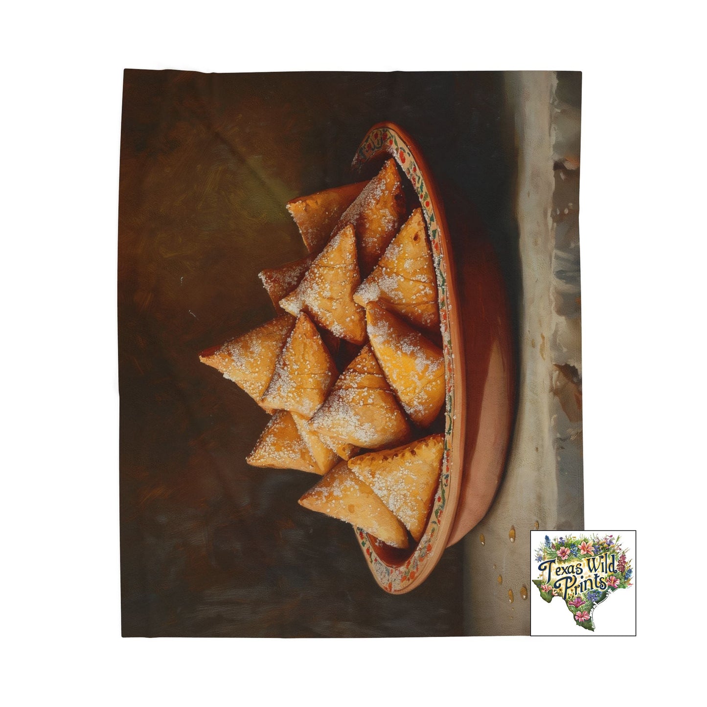 Rustic Sopapilla Blanket Plush Southwestern Throw Artful Home Decor Gift Small Large Sizes Home Accent Gift