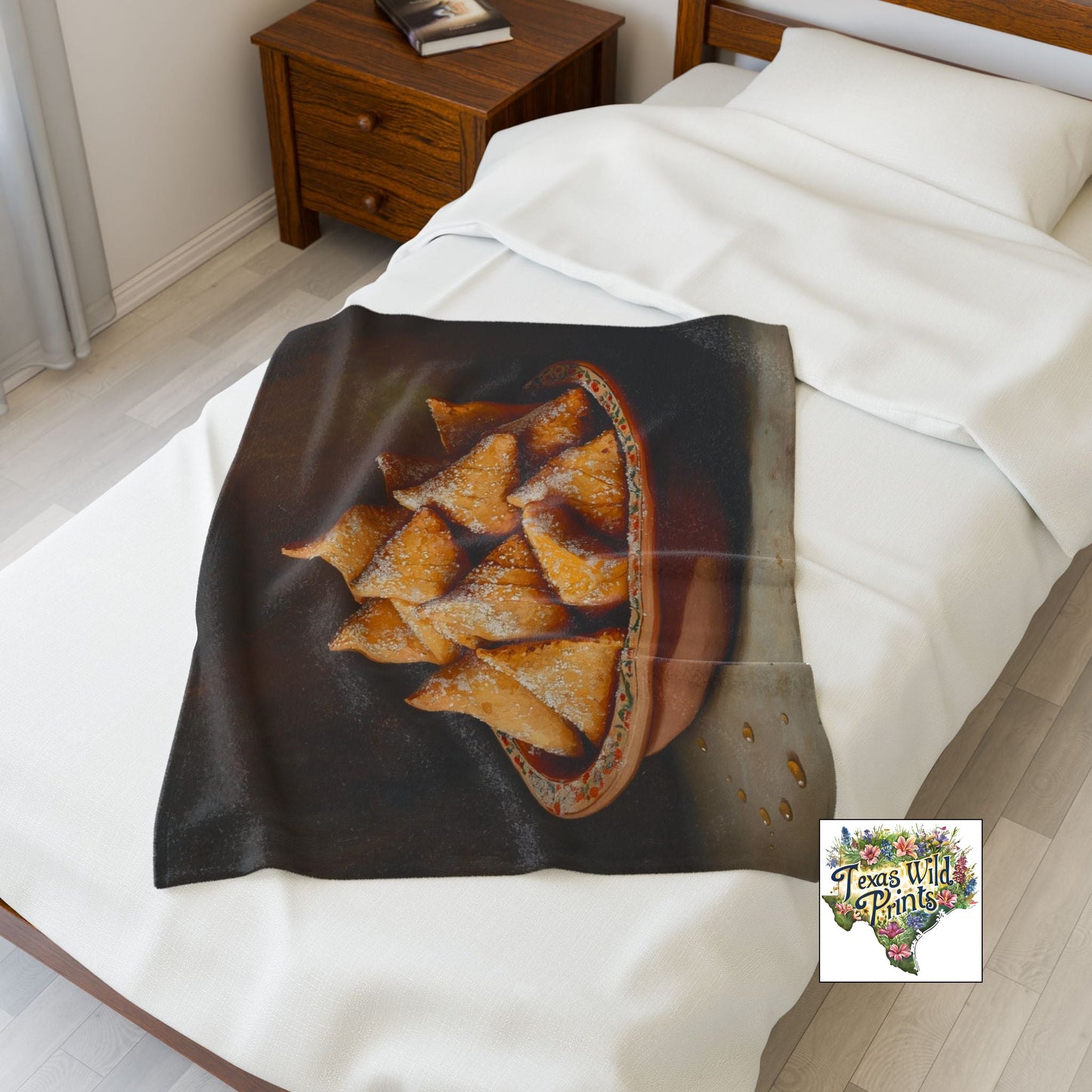 Rustic Sopapilla Blanket Plush Southwestern Throw Artful Home Decor Gift Small Large Sizes Home Accent Gift