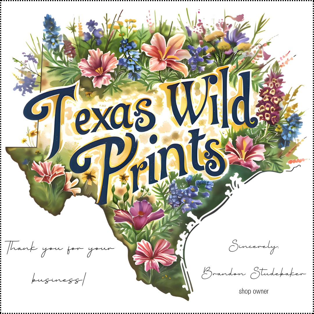 Texas Bluebonnet Floral Shower Curtain Premium 71x74 Wildflower Art Bluebonnet Field Home Decor Springtime Bathroom Accent Texas Pride Gift