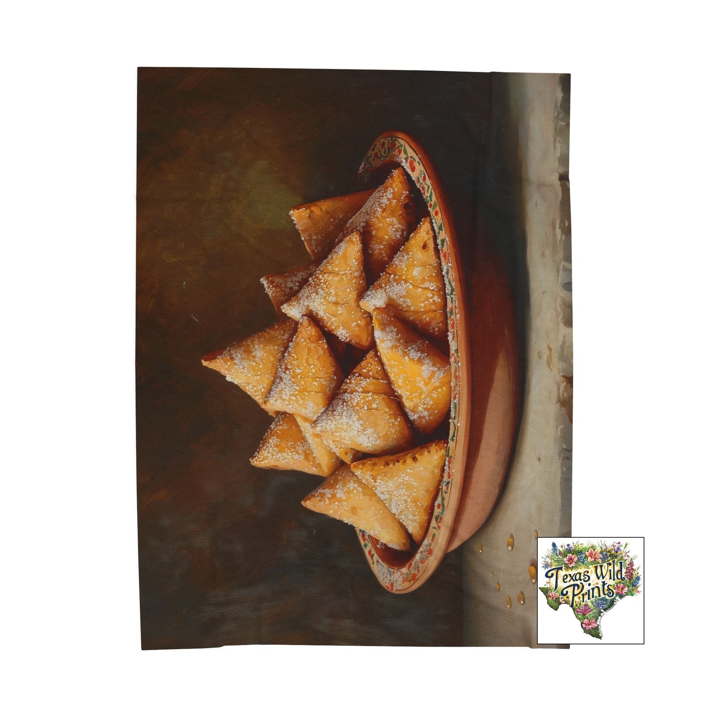 Rustic Sopapilla Blanket Plush Southwestern Throw Artful Home Decor Gift Small Large Sizes Home Accent Gift