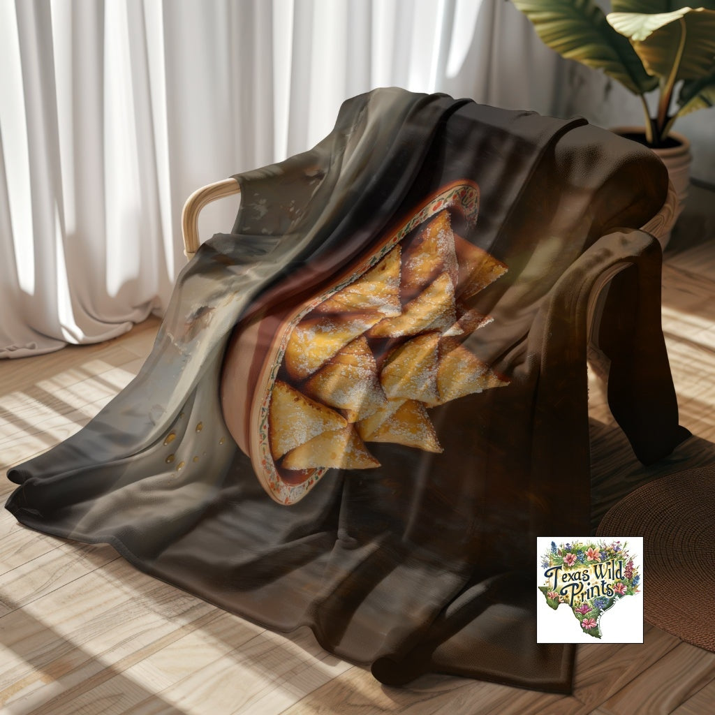Rustic Sopapilla Blanket Plush Southwestern Throw Artful Home Decor Gift Small Large Sizes Home Accent Gift