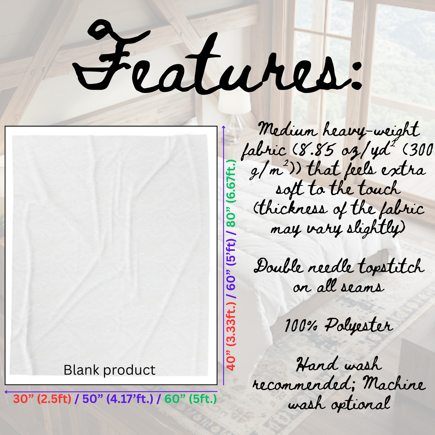 Rustic Sopapilla Blanket Plush Southwestern Throw Artful Home Decor Gift Small Large Sizes Home Accent Gift