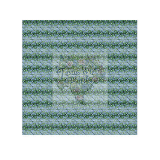 Serviette de toilette à motif de fleurs sauvages Blue Mistflower | Serviette de 13" x 13" | Cadeau de pendaison de crémaillère