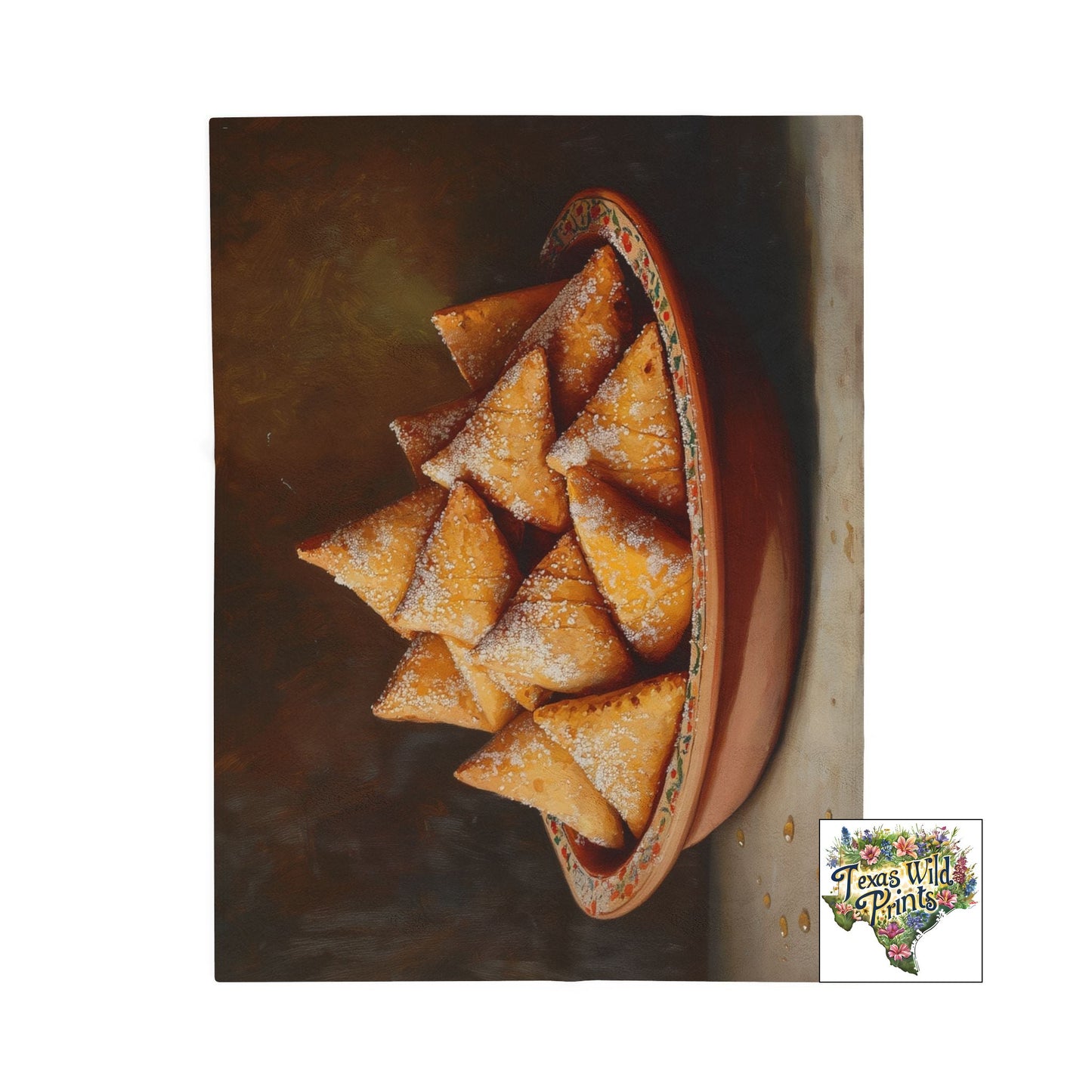 Rustic Sopapilla Blanket Plush Southwestern Throw Artful Home Decor Gift Small Large Sizes Home Accent Gift