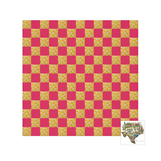 Yellow Tortilla Gingham Washcloth Funky Eclectic Guest Towel 13x13 Unique Food Pattern Decor Best Birthday Gift for Girlfriend Novelty Kitchen
