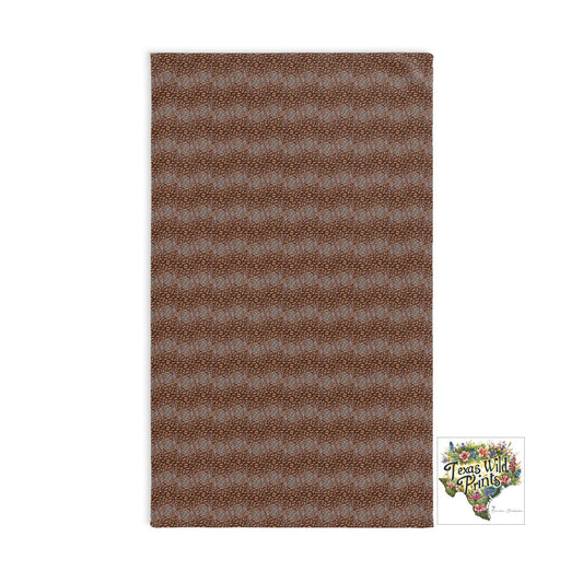 Pinto Beans Pattern Print Hand Towel | Premium | 16”x28” Guest Towel | Best Foodie Gift | Unique Southwestern Home Decor