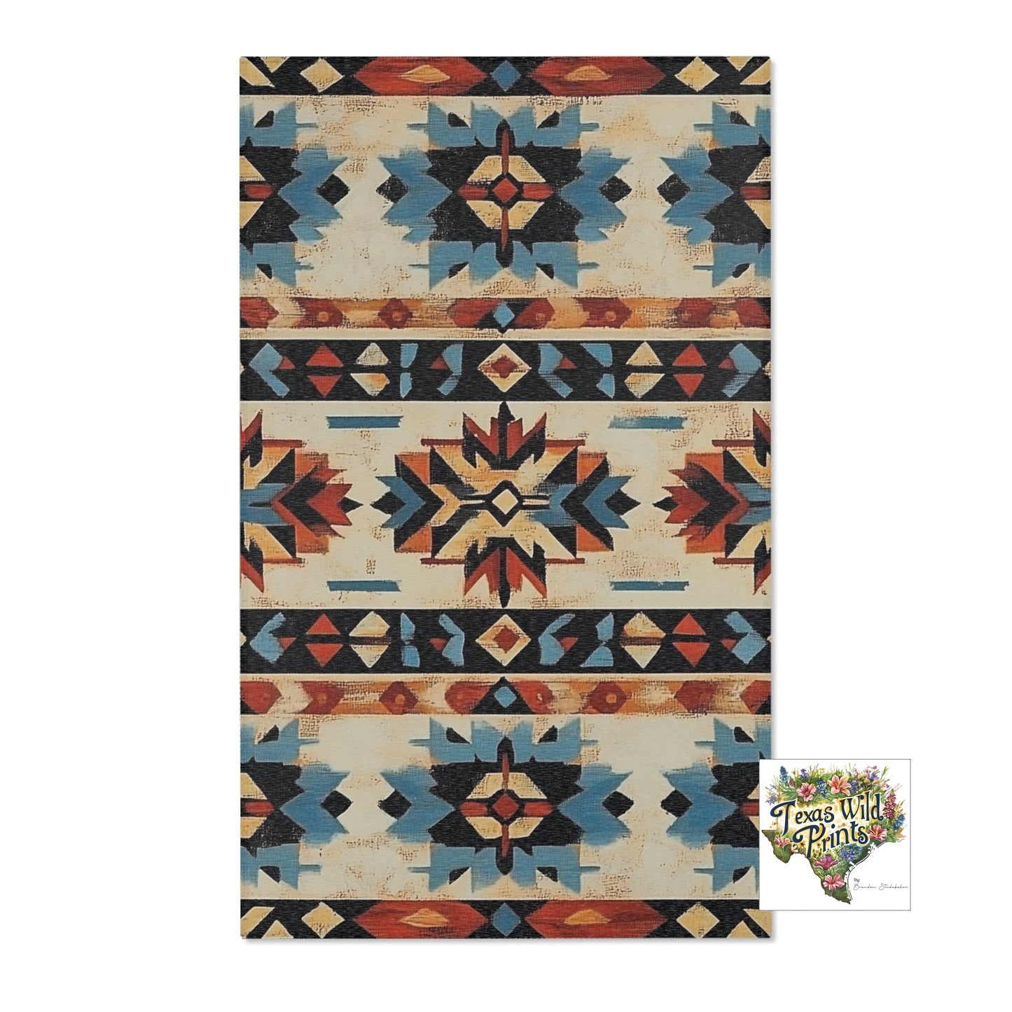 Small Southwestern Geometric Entryway Rug Earth Wisdom Tribal Inspired Pattern Rustic Santa Fe Decor Various Sizes Boho Home Gift