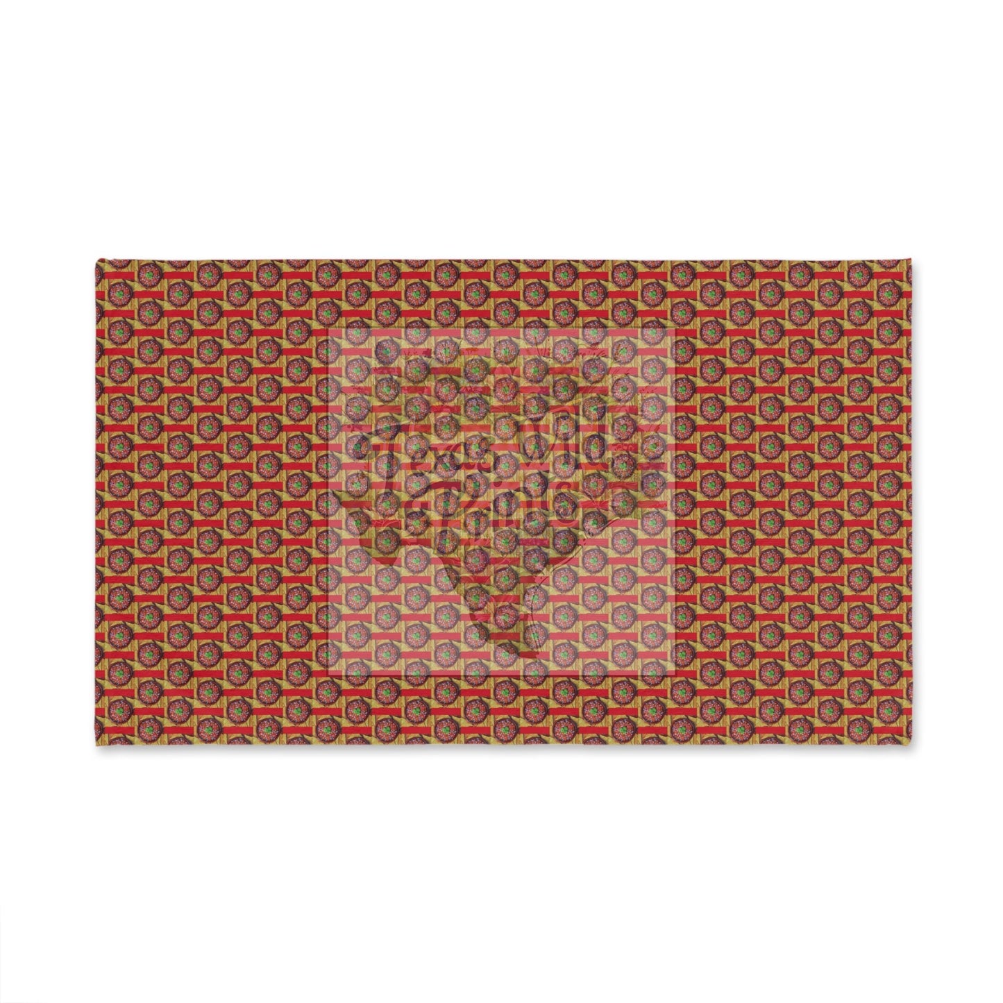 Fun Fresh Salsa Served with Chips Pattern Print | Hand Towel | Premium | 16”x28 | Modern Mexican Style Decor